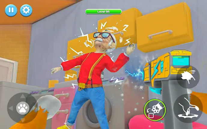 Angry Grandpa: Cat Simulator screenshot