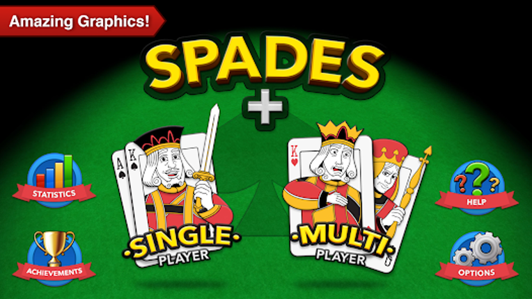 Spades + Card Game Online Image