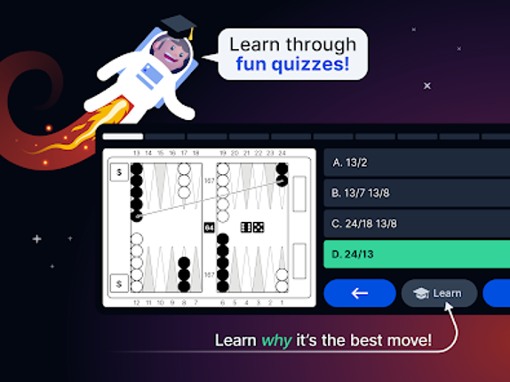 Backgammon - Play and Learn screenshot