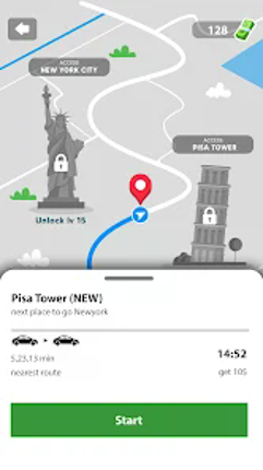 Car Driving Taxi Game Image