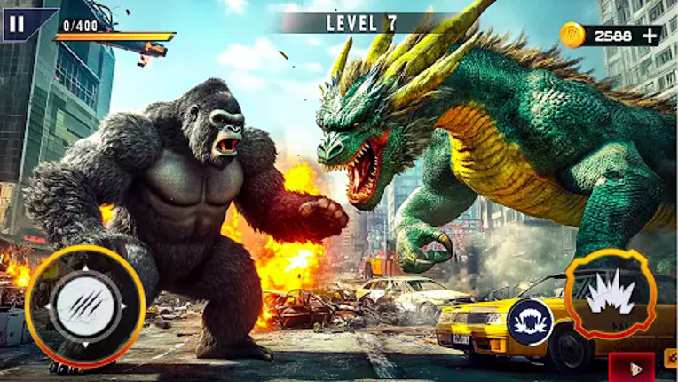 Monster Dinosaur Rampage Game screenshot