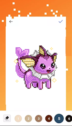 Pokepix Color By Number Image