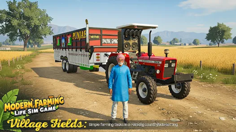 Modern Farming Life Sim Game screenshot