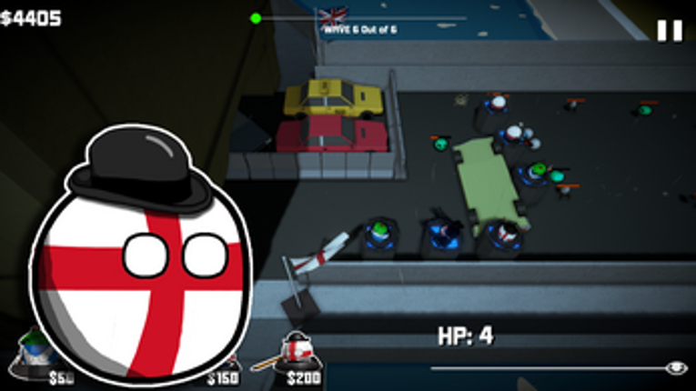 POLANDBALL - BALLS ON DEFENSE screenshot