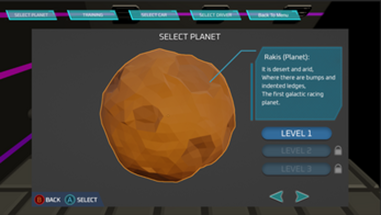 Galactic Grand Prix: Game Jam Version Image