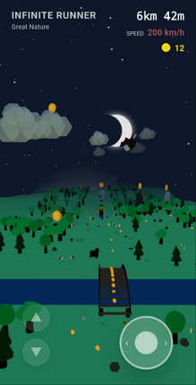 Infinite Runner: Great Nature screenshot