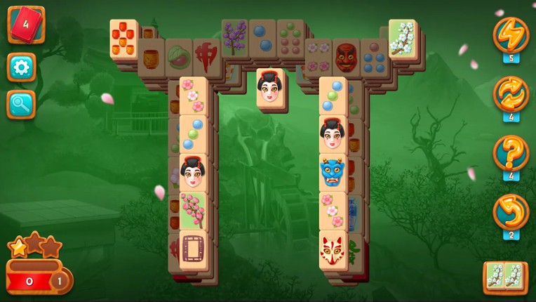 Mahjong Fest: Sakura Garden screenshot