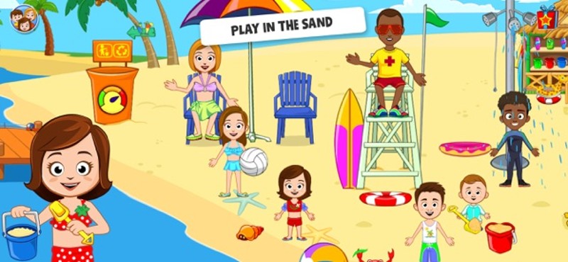 My Town : Beach Picnic Image