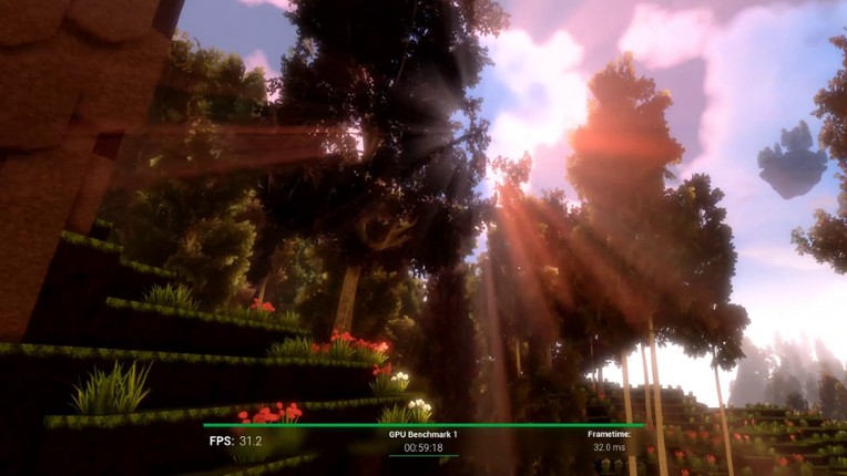 OpenVR Benchmark screenshot