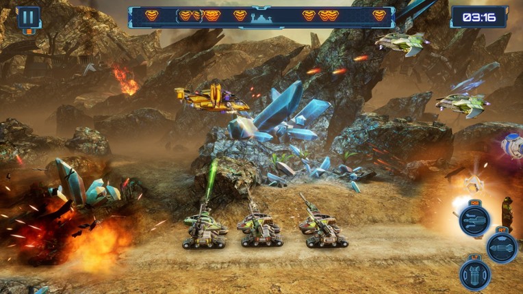 Red Siren: Space Defense screenshot