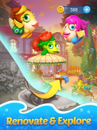 Solitaire Klondike Fish screenshot