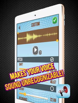 Sound Recording Editor - Change Your Voice and Make Pranks with Funny Special Effect.s screenshot