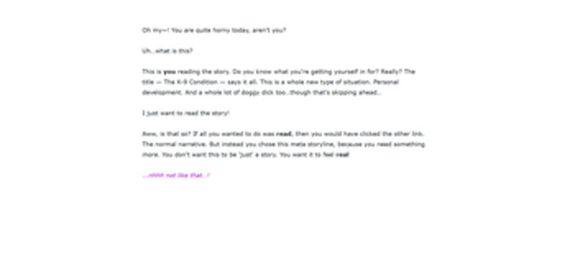 The K-9 Condition Image