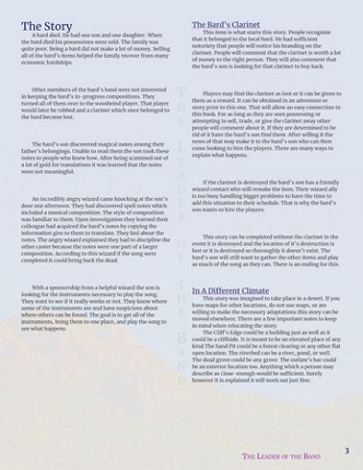 The Leader of the Band Image