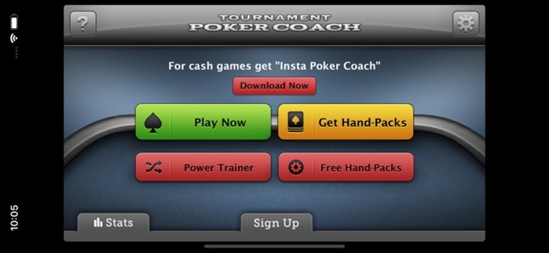 Tournament Poker Coach screenshot