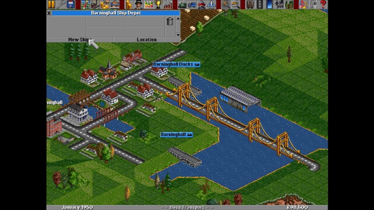 Transport Tycoon Deluxe screenshot