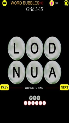 Word Bubbles HD Image