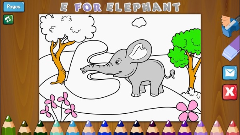 ABC 123 Kids Coloring Book - Alphabet &amp; Numbers screenshot