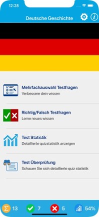 Deutsche Geschichte Quiz screenshot