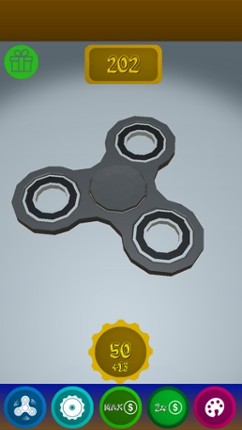 Fidget Spinner Simulation Image