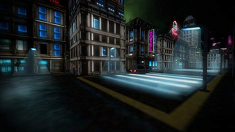 Future City (neon tech noir) Image