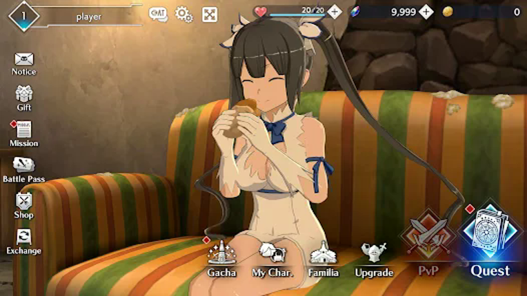 DanMachi BATTLE CHRONICLE screenshot