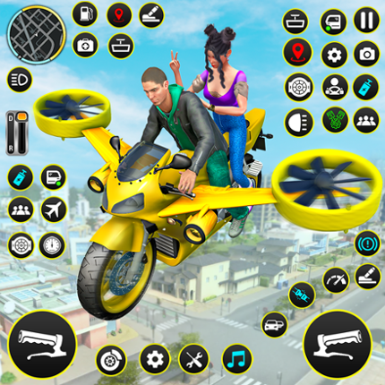 Flying Bike Driving Simulator Image