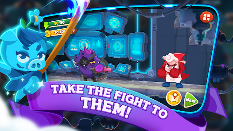 Sheepong : Match-3 Adventure screenshot