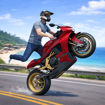 Extreme Bike Stunt Wheelie Pro Image