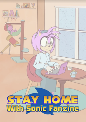 Stay Home With Sonic - ZINE Game Cover