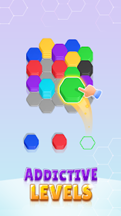 Royal Hexa - Color Sort Puzzle screenshot