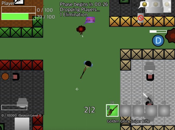 GRIDROYALE Battle Royale screenshot