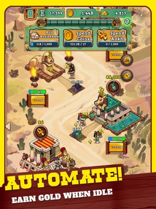 Idle Frontier: Western Tapper screenshot