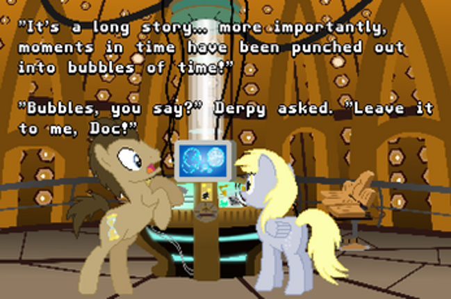 My Little Derpy's Bubble Puzzle Image