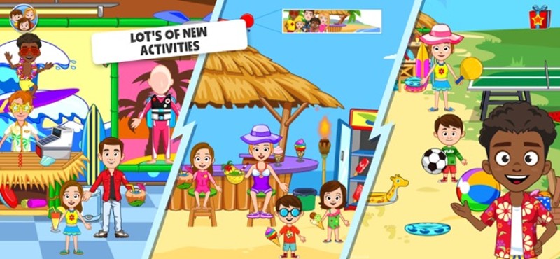 My Town : Beach Picnic screenshot