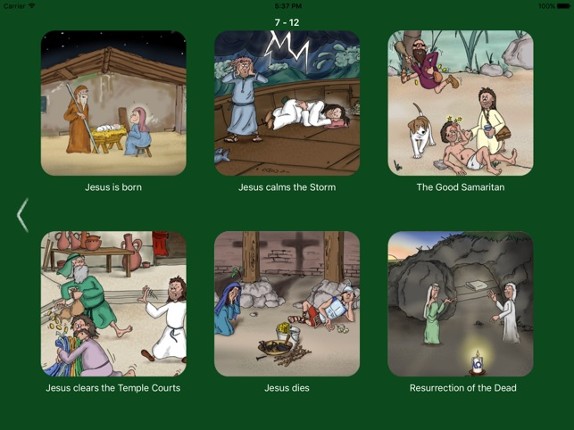 Play Bible - arrange bible scenes and listen to the story Image