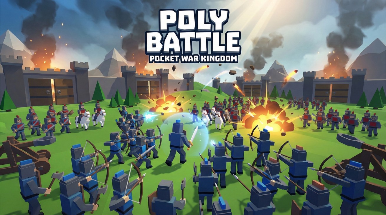 Games like Poly Battle : Pocket War Kingdom