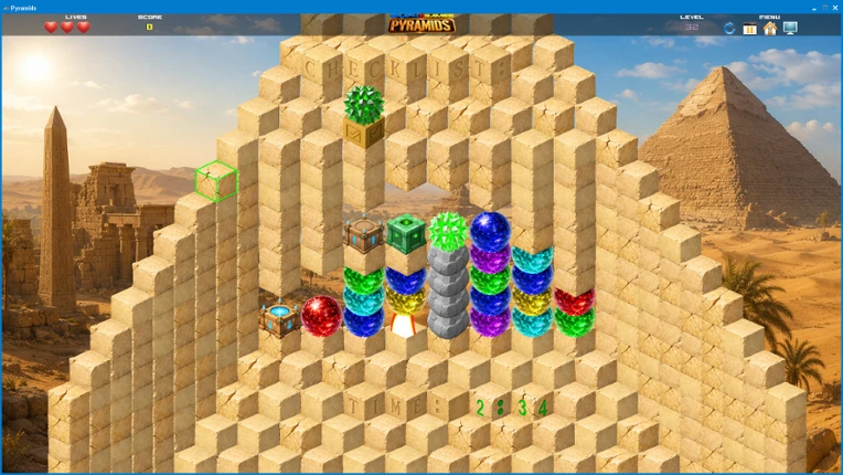 Pyramids screenshot