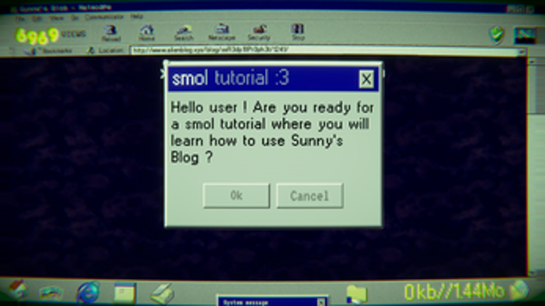 Sunny's Journey In Cyberspace screenshot