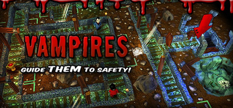 Vampires: Guide Them to Safety! Image