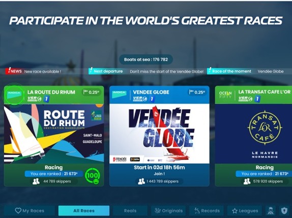 Virtual Regatta Offshore screenshot