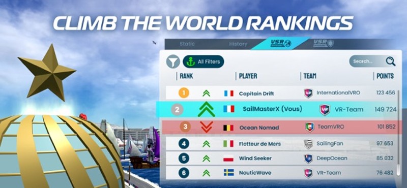 Virtual Regatta Offshore screenshot