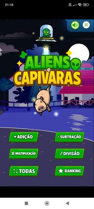 Aliens & Capivaras screenshot