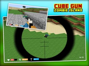 Cube Gun 3D Zombie Island Image