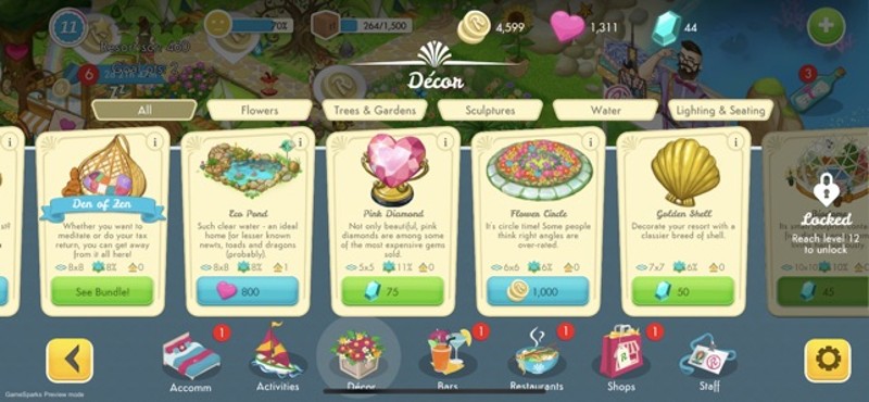 Eden Isle: Resort Paradise screenshot