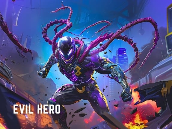Evil Superhero black web alien screenshot