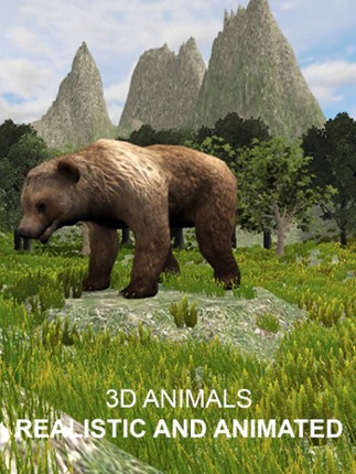 Explain 3D: Forest animals FREE screenshot