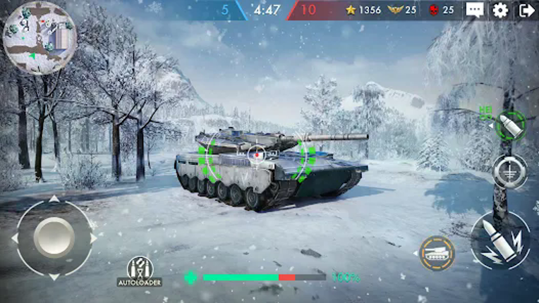 Tank Warfare: PvP Tanks Blitz Image