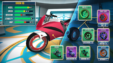 Gravity Rider: Space Bike Race Image