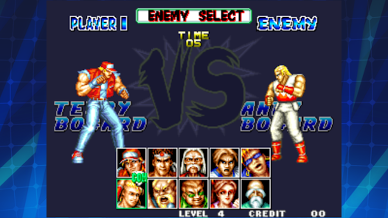 FATAL FURY SPECIAL ACA NEOGEO screenshot